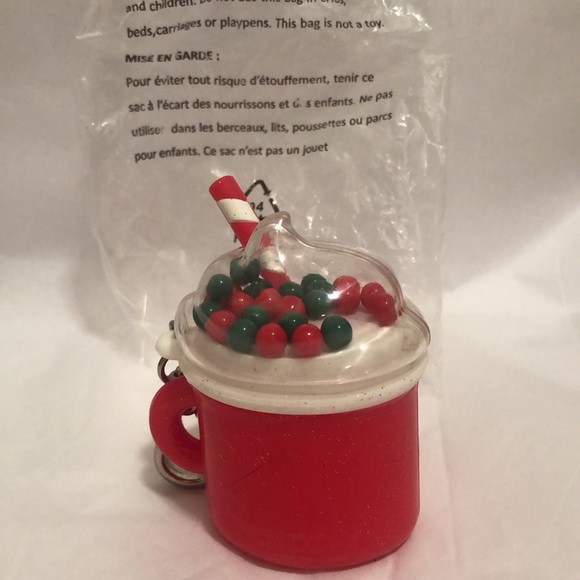 NWOT Bath & Body Works Pocketbac holder. Mug with straw & beads that rattle. - Picture 5 of 6